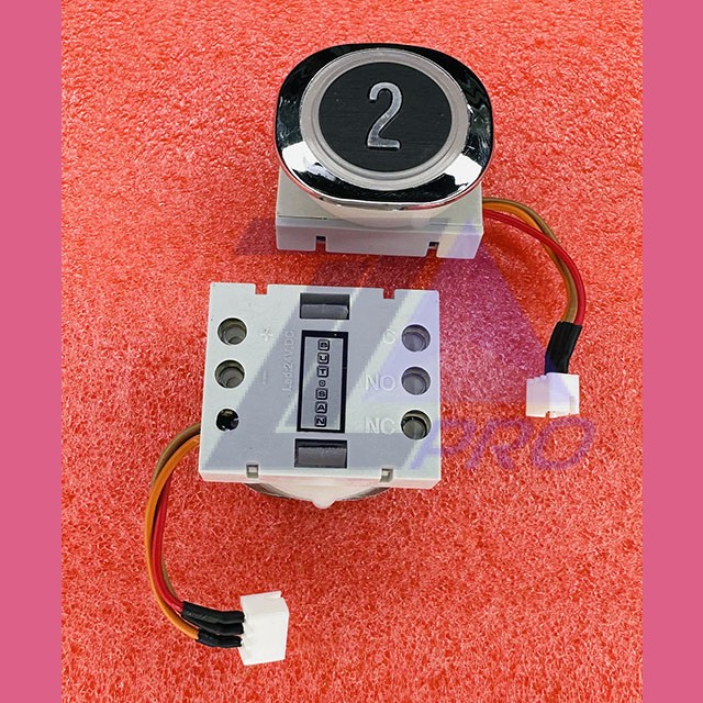 Кнопочный модуль 2 разъем Arkel F6.LENS BUT-SAN ЩЛЗ