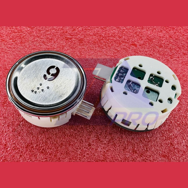 Модуль кнопочный круглый 9 красная подсветка с кодом Брайля AK-29B Sigma