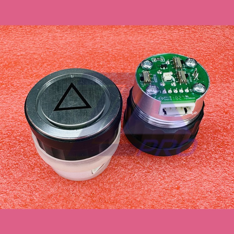 Кнопочный модуль "СТРЕЛКА" зеленая подсветка D4DUG  WELM-1101 ID:54502536.4 Schindler 7000