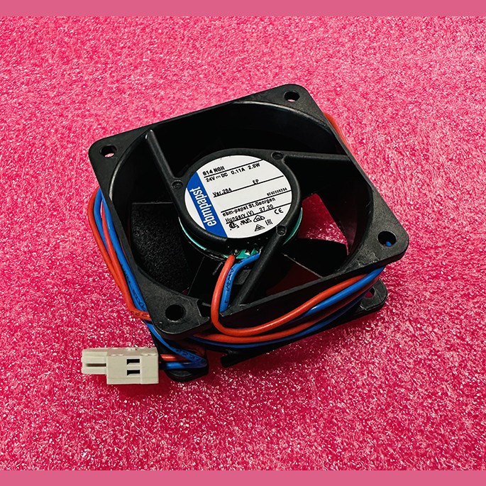 Вентилятор 24VDC 0.11A 2,6W 80x80x25mm 614 NGH ebmpapst