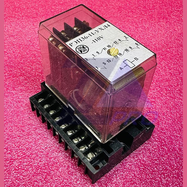 Реле промежуточное РЭП36-11-УХЛ4-110V 4з+4р (под винт)