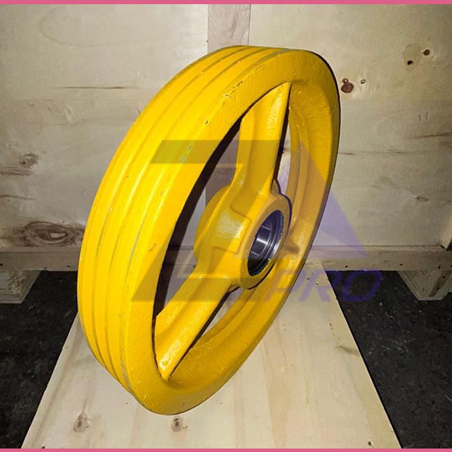 Отводной блок 424х3х10,5 0411.02.00.005 в сборе с подшипниками КМЗ