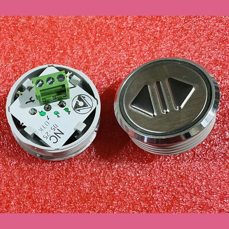 Модуль кнопочный без подсветки "ОТКРЫТИЕ ДВЕРЕЙ" К1-Откр-К (аналог Achille Vega)