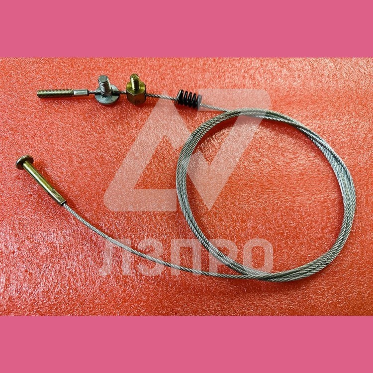 Тросик двери кабины L=1300мм проем 650мм 0621Е.03.10.120-04 СБ Ecomaks ЩЛЗ