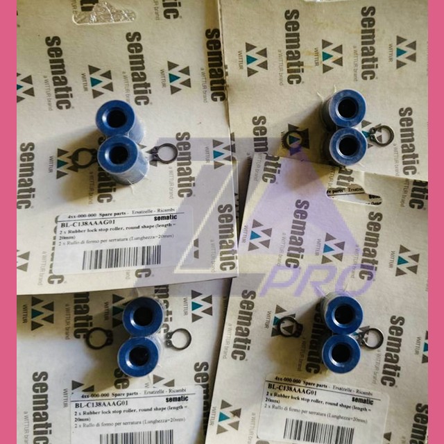 Резиновый упор замка дверей шахты L=20мм C138AAAG01 Sematic